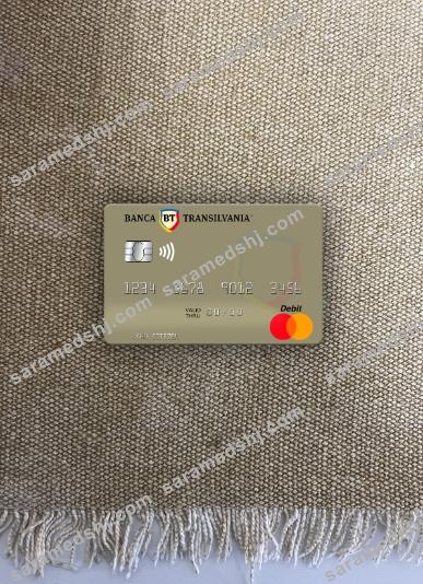Moldova Banca Transilvania mastercard photolook front